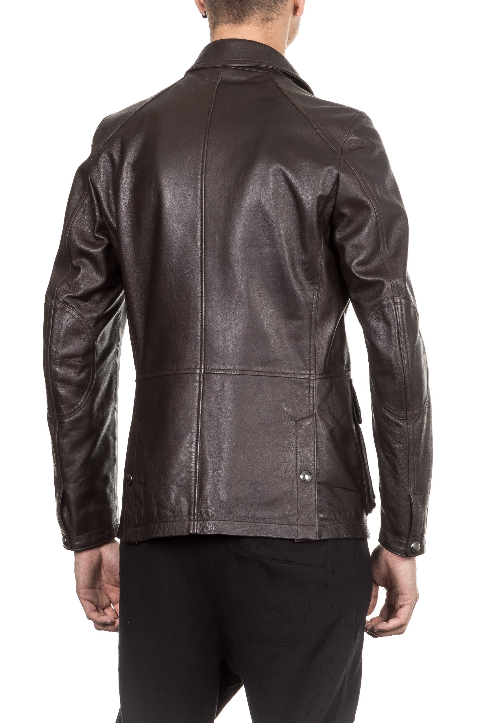 Belstaff Herren Lederjacke PORTER braun