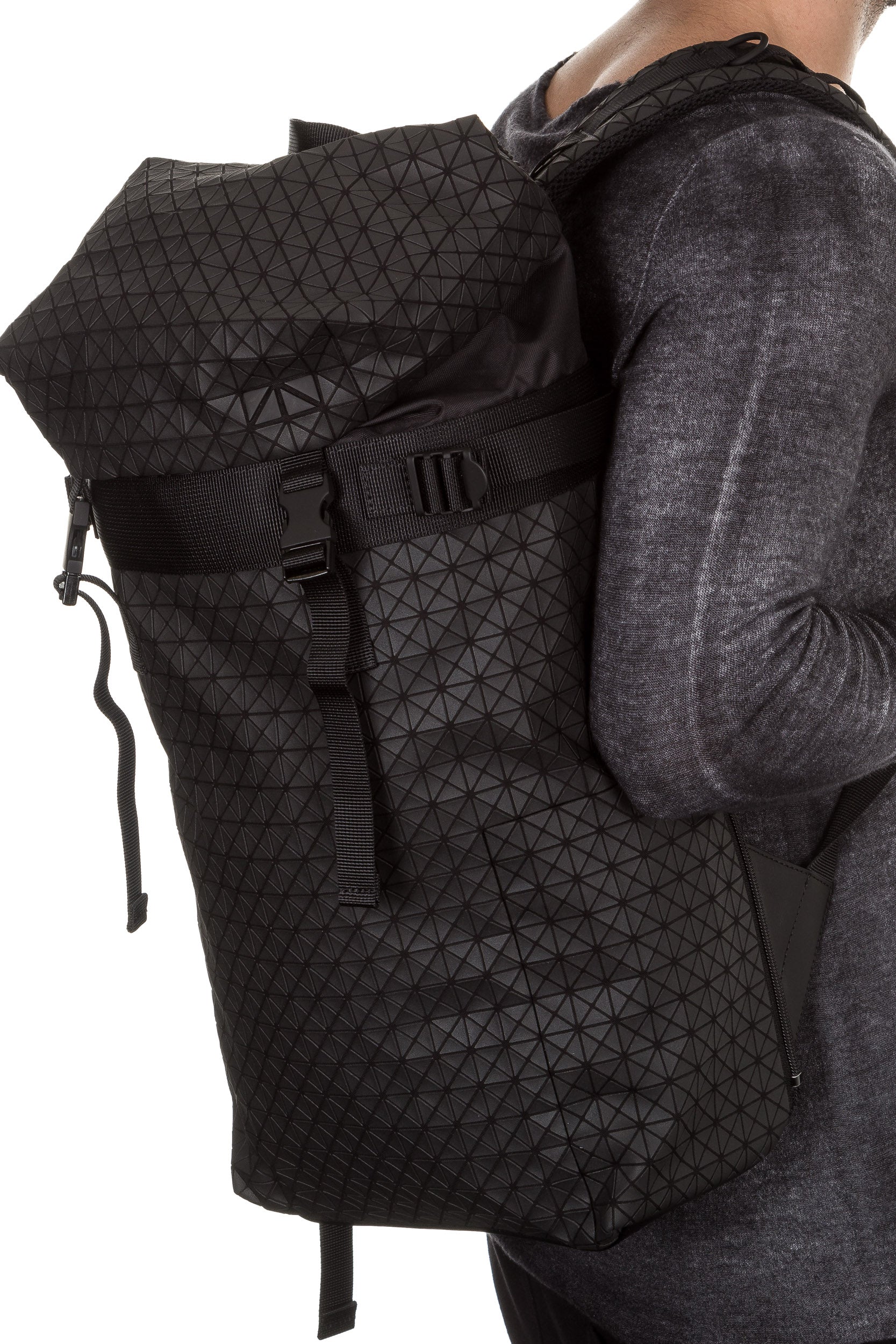 BAO BAO ISSEY MIYAKE Rucksack HIKER anthazit
