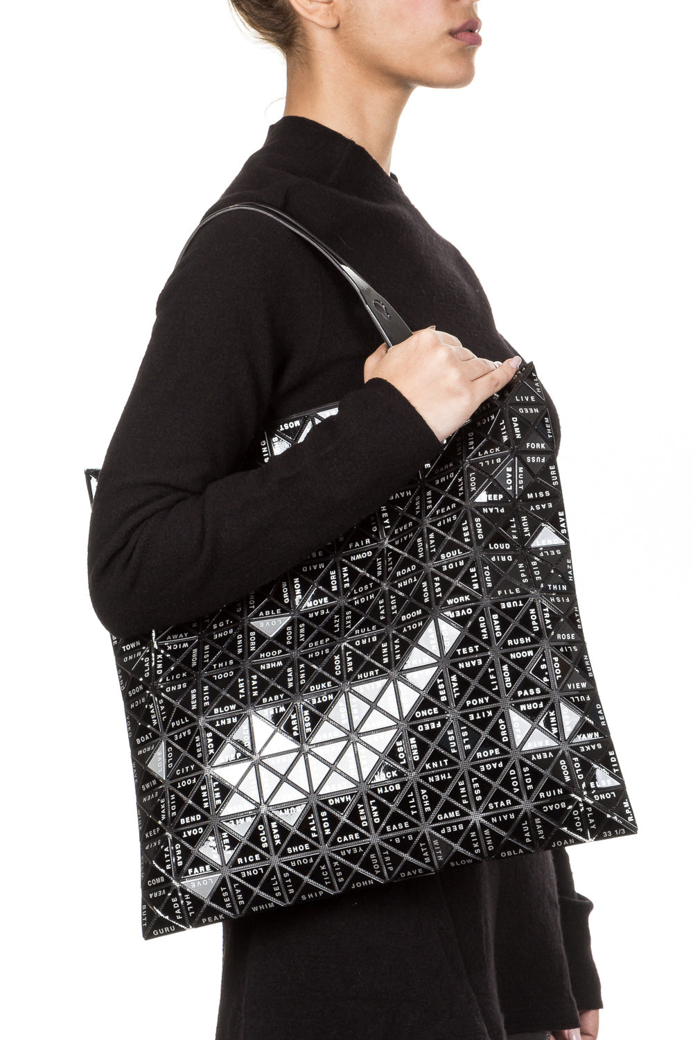 BAO BAO ISSEY MIYAKE Tragetasche FOUR TOTE schwarz