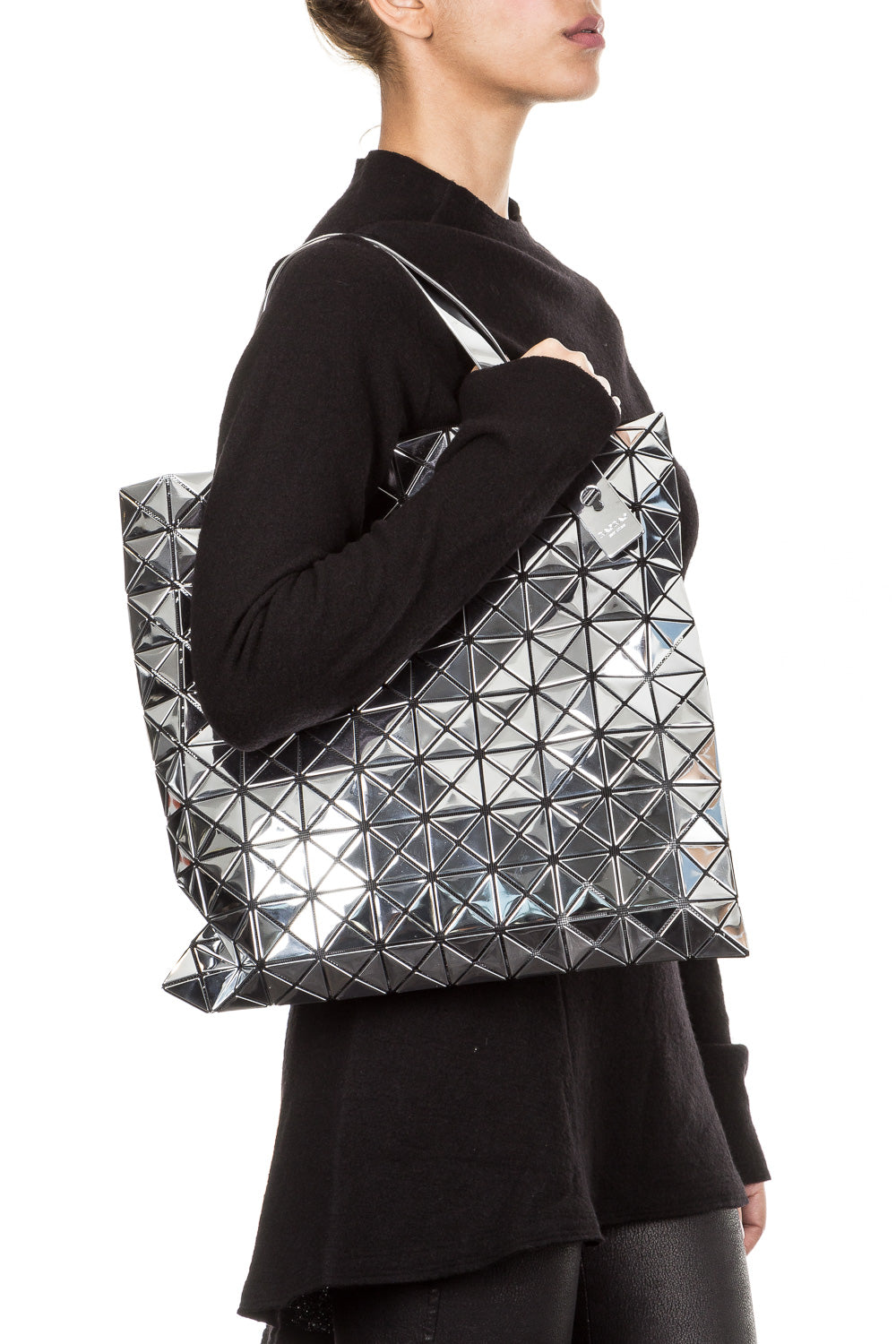 BAO BAO ISSEY MIYAKE Tragetasche silber