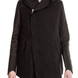 10sei0otto Herren Jacke mit Kapuze schwarz