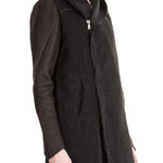 10sei0otto Herren Jacke mit Kapuze schwarz