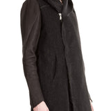10sei0otto Herren Jacke mit Kapuze schwarz