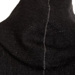 10sei0otto Herren Jacke mit Kapuze schwarz