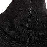 10sei0otto Herren Jacke mit Kapuze schwarz