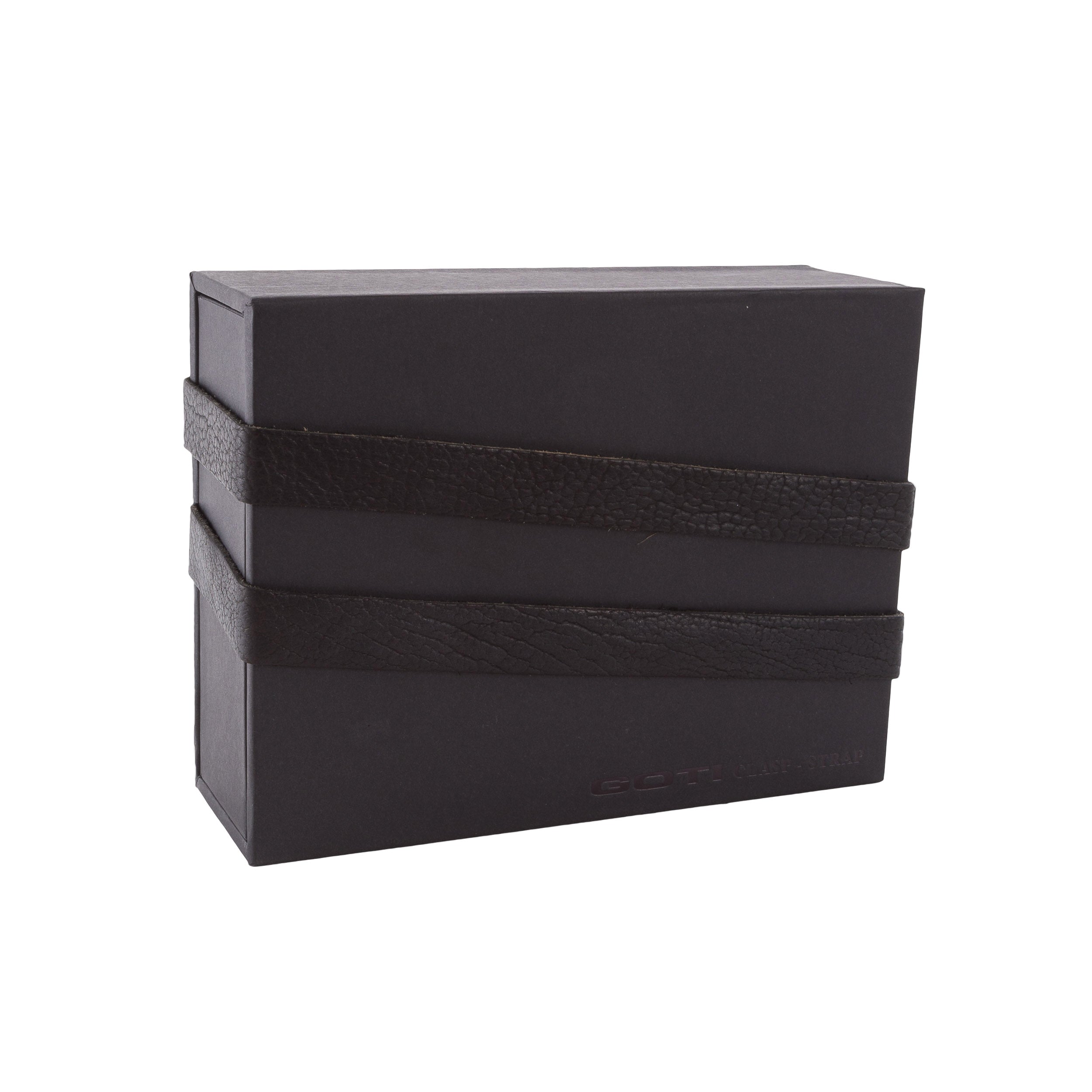 GOTI Ledergürtel CT725 schwarz