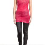AVANT TOI Damen Baumwoll Top rot