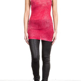 AVANT TOI Damen Baumwoll Top rot