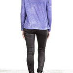 AVANT TOI Damen Baumwoll Shirt blau 