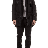 Eleven Elfs Herren Daunen Parka BIG FOOT schwarz