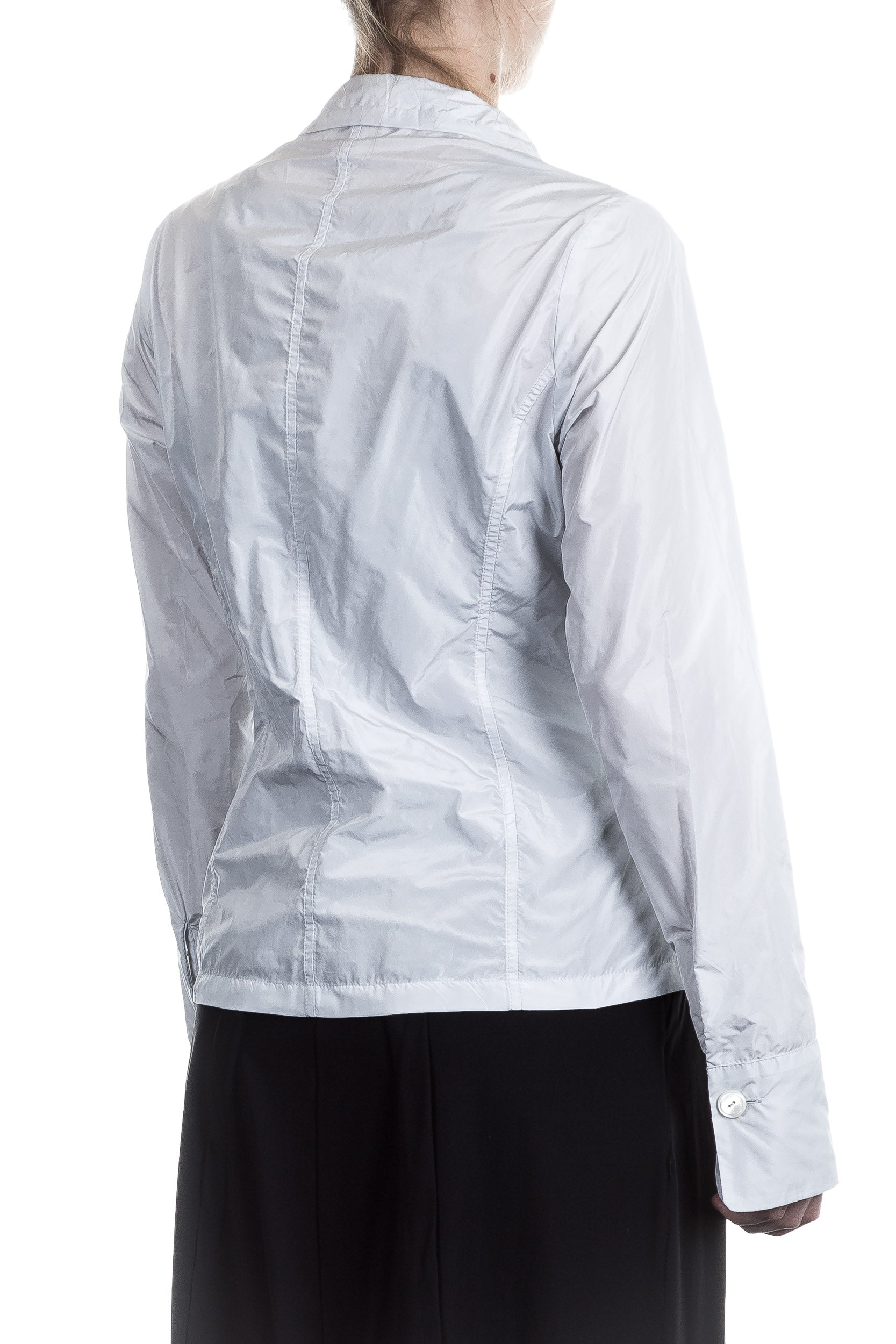 Katharina Hovman Damen Bluse hellgrau