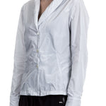 Katharina Hovman Damen Bluse hellgrau