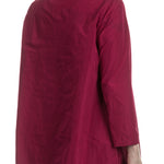 Katharina Hovman Damen Taft Bluse fuchsia