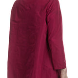 Katharina Hovman Damen Taft Bluse fuchsia