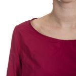 Katharina Hovman Damen Taft Bluse fuchsia