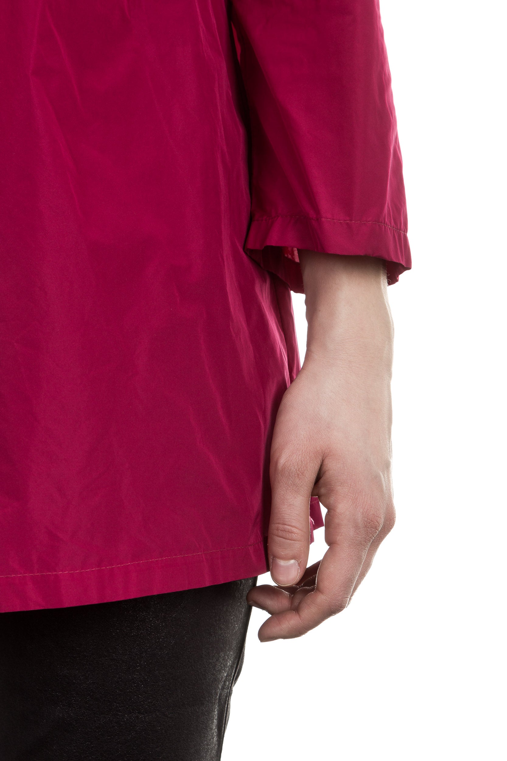 Katharina Hovman Damen Taft Bluse fuchsia