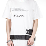 Julius Herren Oversized T-Shirt APCLPS weiß
