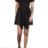 Plein Sud Jeanius Damen Jersey Kleid schwarz