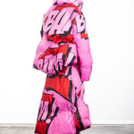 Rundholz Damen Daunenjacke Multicolour Comic Print