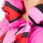 Rundholz Damen Daunenjacke Multicolour Comic Print
