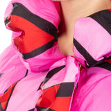 Rundholz Damen Daunenjacke Multicolour Comic Print