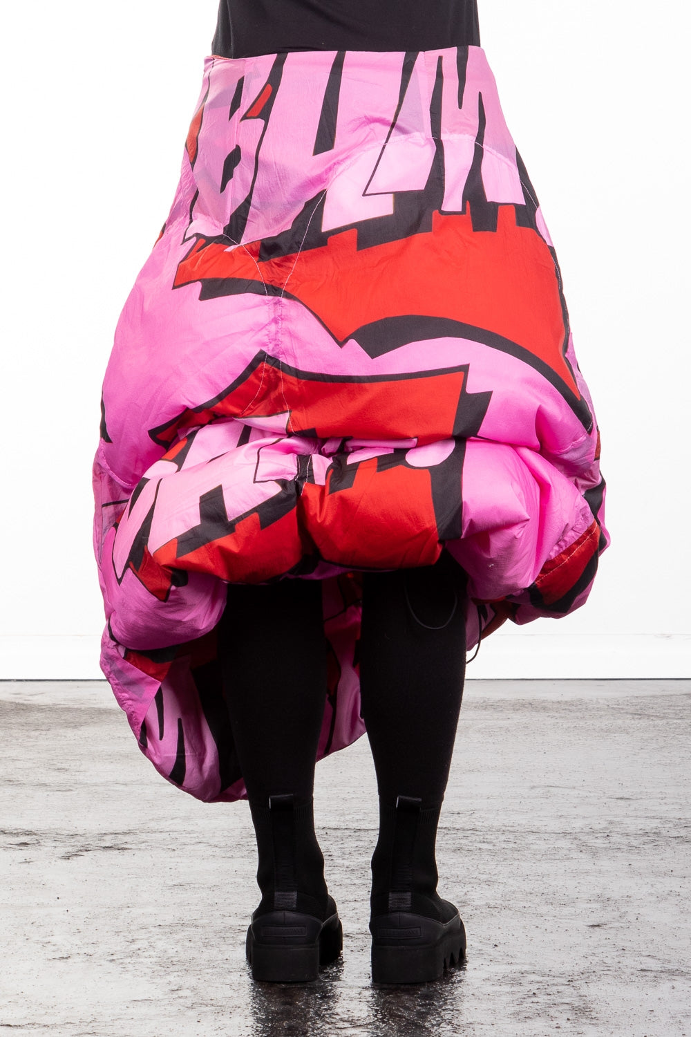 Rundholz Damen Ballonrock Multicolour Comic Print