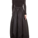 ISSEY MIYAKE Plissee Hoserock schwarz