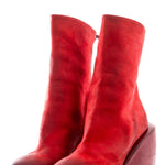 Marsèll Damen Stiefel mit Zip MASSICCIA rot
