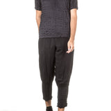ISSEY MIYAKE Herren T-Shirt Crashed Look TORUS KANOKO schwarz