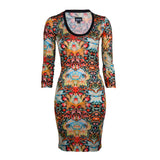 Just Cavalli Kleid flower print bunt