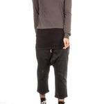 Rick Owens DRKSHDW Herren 7/8 Jeans Avantgarde schwarz