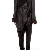 Ann Demeulemeester Damen Hose Avantgarde schwarz 