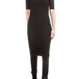 Helmut Lang Damen Strickkleid schwarz