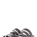 Ann Demeulemeester Herren Leder Sandale VACCHETTA schwarz