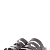 Ann Demeulemeester Herren Leder Sandale VACCHETTA schwarz