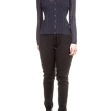 M Missoni Damen Strick Jacke navy