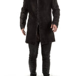 AVANT TOI Herren Kaschmir Mix Kapuzenjacke schwarz