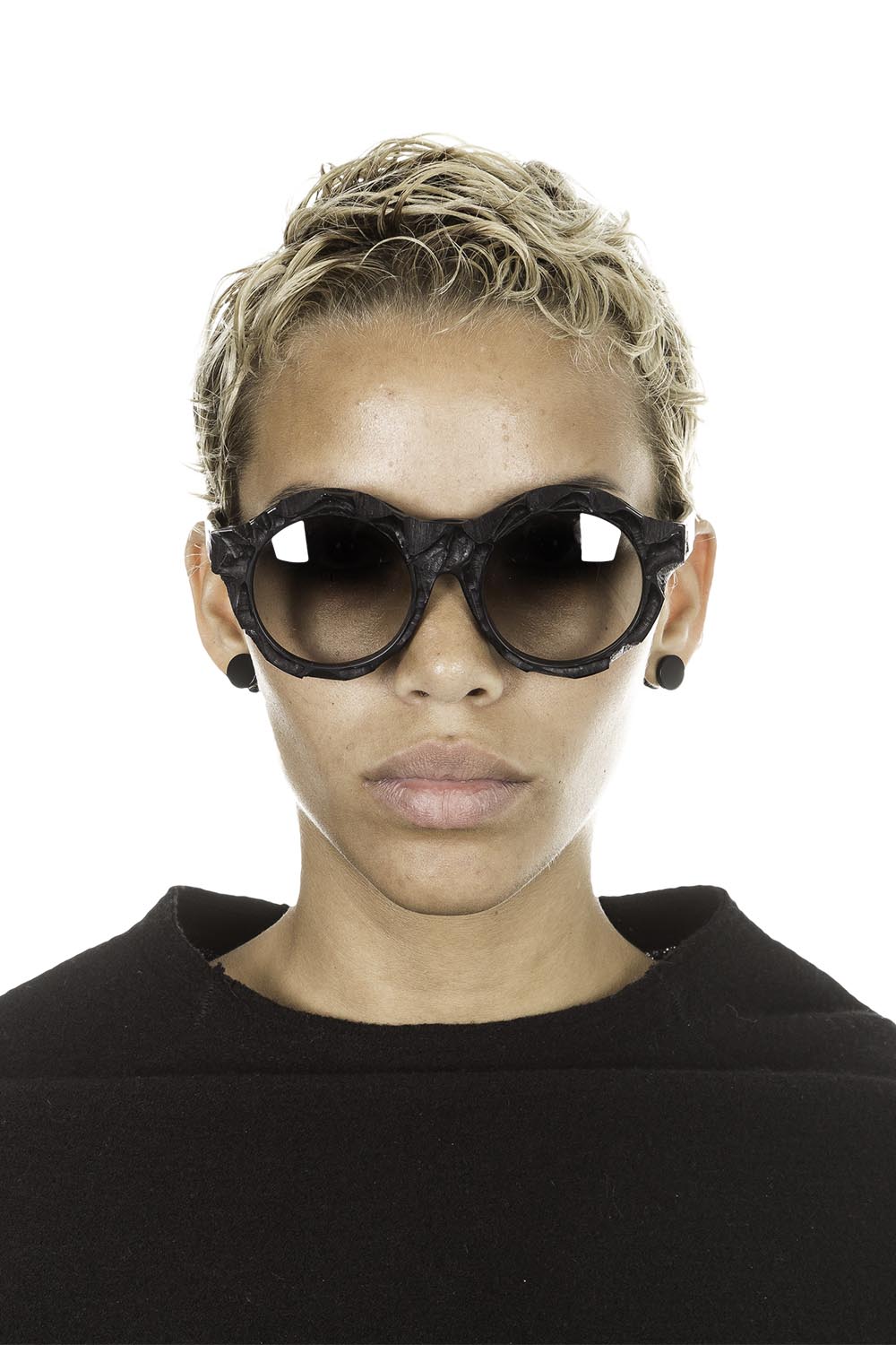 Kuboraum Sonnenbrille MASK A2 DUNE schwarz
