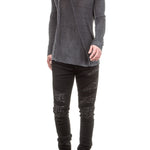 Fagassent Herren Jeans LENBRANT schwarz