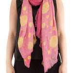 Faliero Sarti Tuch BUBBLE pink gelb