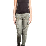 Robin`s Jean Damen Cargo Hose RAPTOR khaki