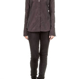 Katharina Hovman Damen Bluse violett