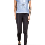 Jet Set Damen T-Shirt INDI blau