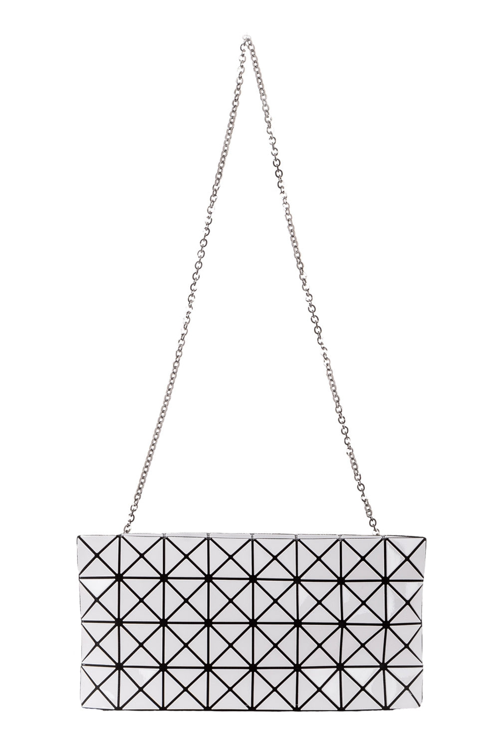 BAO BAO ISSEY MIYAKE Clutch PLATINUM weiß