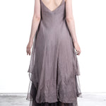 Marc Le Bihan Damen Asymmetrisches Kleid Seide nude