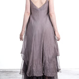 Marc Le Bihan Damen Asymmetrisches Kleid Seide nude