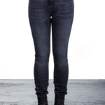 R13 Damen Jeans HIGH RISE SKINNY schwarz