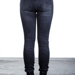 R13 Damen Jeans HIGH RISE SKINNY schwarz
