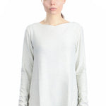The Swiss Label Damen Langarm Shirt wollweiß