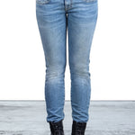 R13 Damen Jeans BOY SKINNY hellblau